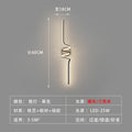Creative stylish shape scandinavian wall lamp bedroom bedside living room background wall lamp casual modern aisle staircase lamp