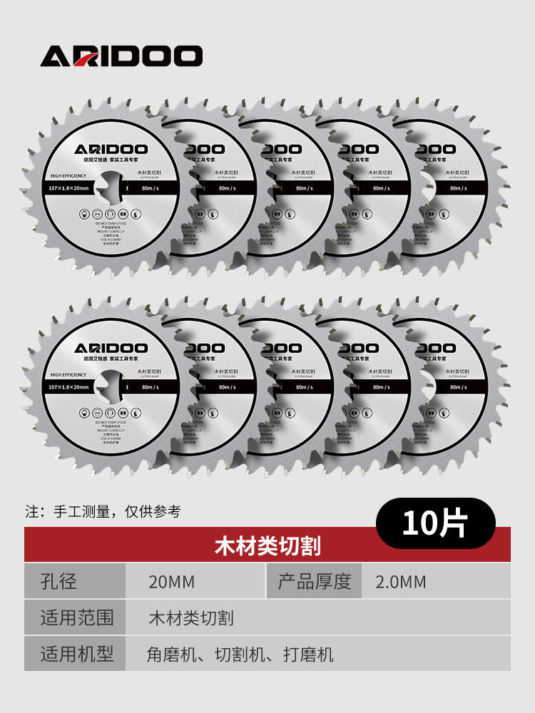 Angle Grinder Cutting Disc Grinding Wheel Disc 100 Type Metal Saw Blade Daquan Wood Stone Slicing Grinding Disc Grinding Disc