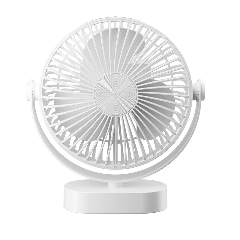 Summer small fan multi-scene household kitchen desktop fan, factory direct sales night light desktop fan