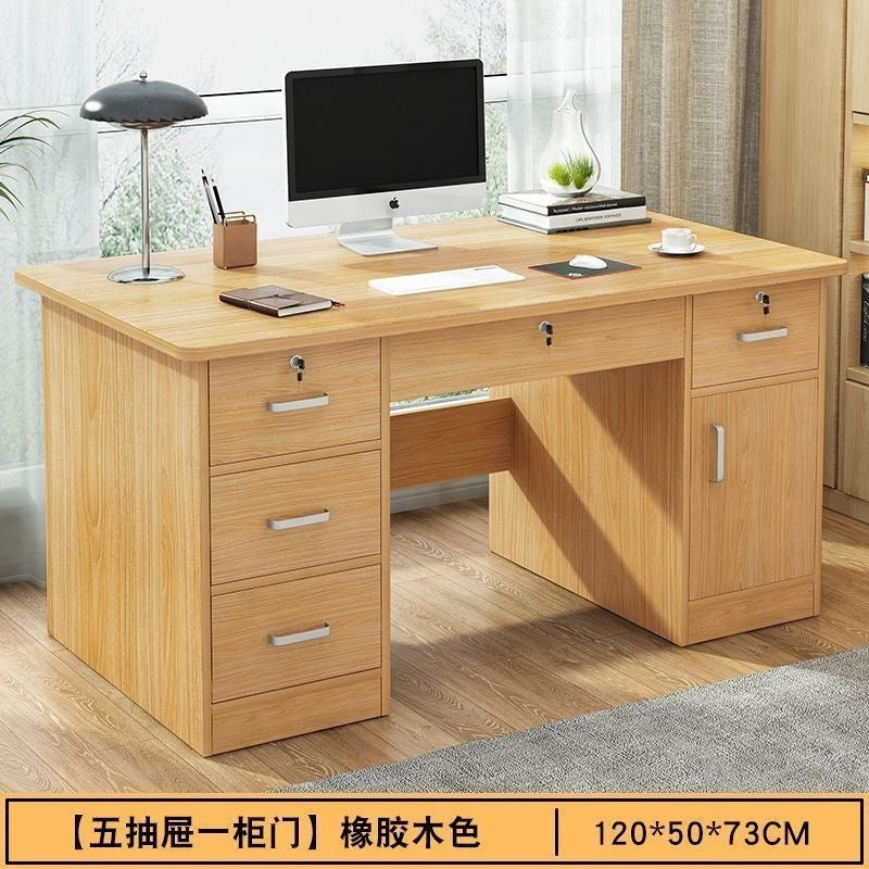 Computer desk desktop home desk bookcase all-in-one office desk minimalist modern bedroom writing desk student study table