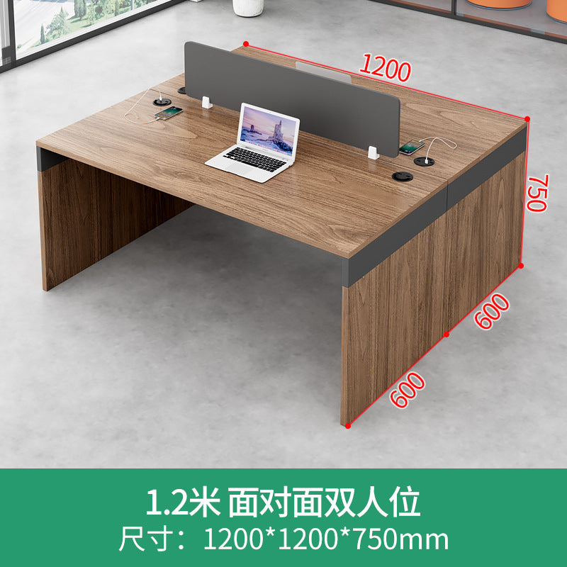 Staff office desk office simple modern financial room four-person desk workstation employee card desk chair