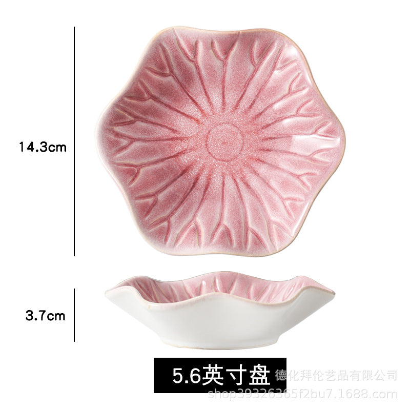 Japanese styleaccessible luxury dipping dish seasoning dish ceramic bone spitting dish small dish sauce and vinegar plate seasoning dish for home cold dish dish