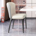 Minimalist italian dining chair, light luxury belle stool, modern nordic restaurant casual home chair, hotel small apartment