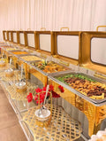 supply buffet stove hotel breakfast stove heat preservation stove visual heating meal stove chafing dish