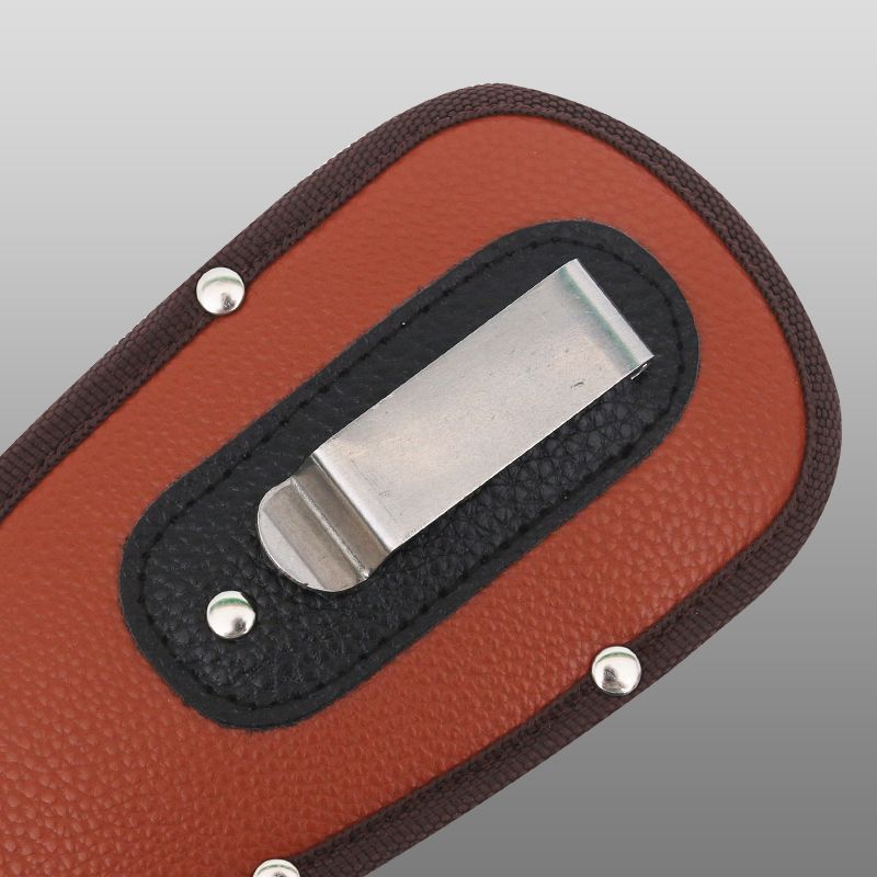 Disheng pruning scissors cover, gardening tools, protective scissors bag, waist bag, PU imitation leather pliers cover, portable hardware kit.