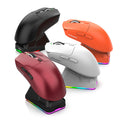 Viper x11 mouse lightweight esports gaming tri-mode wireless bluetooth mouse with charging rgb dock for desktop