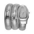Honghong cross-border snake-shaped watch women's fashion bracelet watch creative hip hop quartz watch stylish bracelet watch wholesale