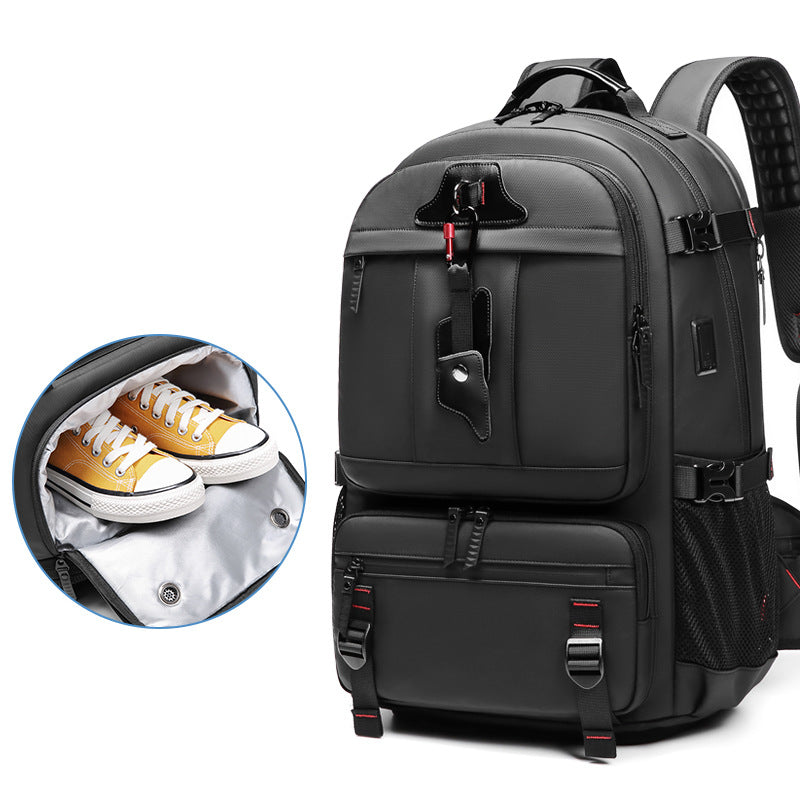 New travel bag men's backpack large capacity school bag multi-functional computer bag outdoor travel backpack men's