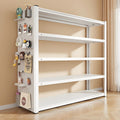 Household shelving unit, multi-tier floor storage rack for living room, balcony, kitchen, and general storage - iron shelving system
