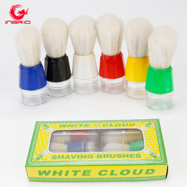 Six Colors Beard Brush Men's Shaving Cleaning Brush Hair Salon Special Broken Hair Sweeping Soft Hair Brush Brush Support Tool