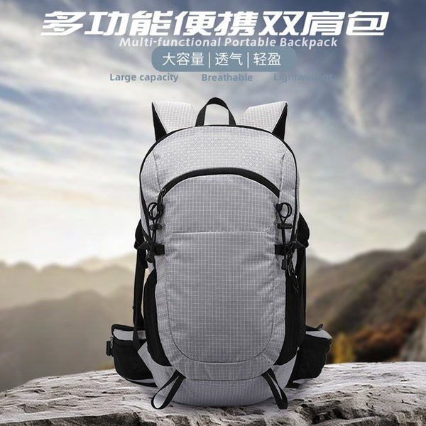 Lightweight Outdoor Sports Mountaineering Hiking Bag Anti-splashing, breathable and decompression backpack Outdoor Sports bag