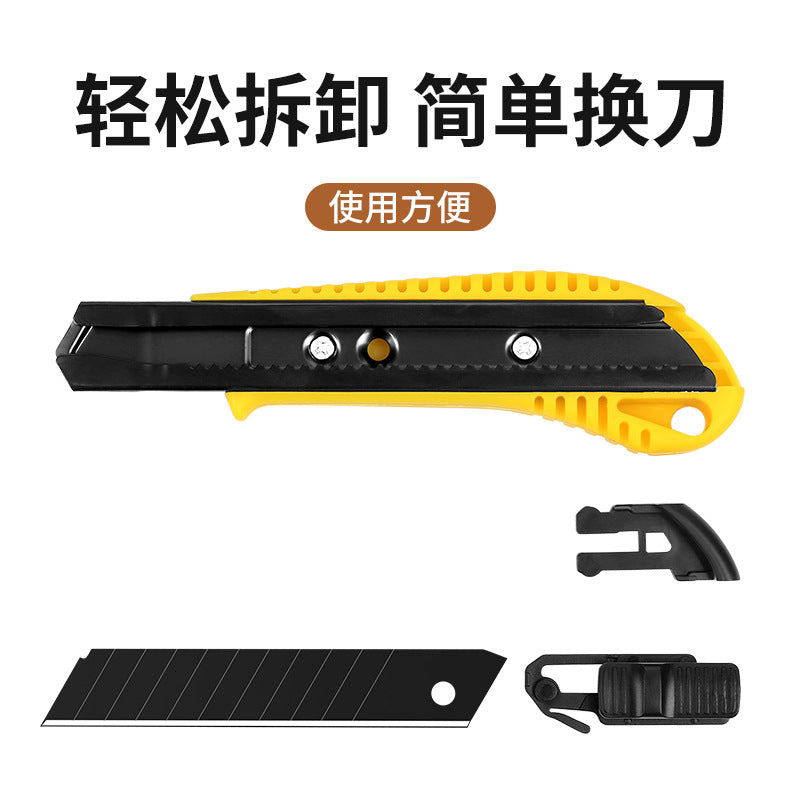 Factory wholesale large utility knife wallpaper hand knife paper cutting knife portable box opener courier tool knife