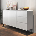 All white model (with cabinet legs)