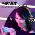 psh-300 computer head-mounted chicken-eating headphones with sound and slot identification with microphone 7.1 e-sports game wired headset