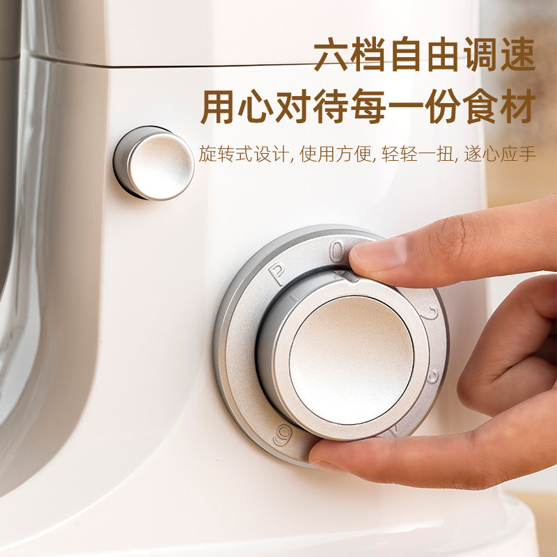 1000w kitchen machine - low-noise mixer, compact multifunctional automatic commercial dough mixer for home and commercial use