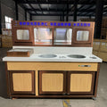 Mizumura bibimbap commercial buffet table bibimbap table snack catering hot pot barbecue restaurant refrigerated and sterilized buffet