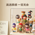 Blind box display stand - clear acrylic figurine storage, dustproof display case for toys, building blocks, and pop mart collectibles