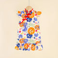 Girls' cheongsam dress -  summer new arrival, modernized ethnic style, chic summer dress, dropshipping available