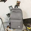 Men's college student fashionable minimalist large capacity backpack, women's high school student outdoor travel bag, laptop backpack