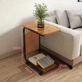 Bedside table movable storage rack bedroom bedside table for home living room coffee table trolley sofa side table small table