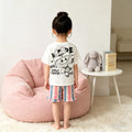 【matching family set】girls' sweet & cool pajama set - summer style, breathable short-sleeve loungewear for kids, matching family outfit, perfect for air-conditioned rooms