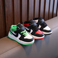 autumn new arrivals: boys' soft-soled comfortable athletic & casual shoes, korean style fashionable mid-top sneakers for girls