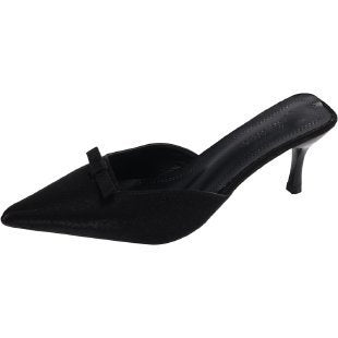 2026plus size pointed toe stiletto slippers high heels elegantslimming look frenchfashionsexy beauty toe half slippers women's shoes