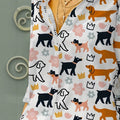 wholesale women's long-sleeved shirts, trendy all-season shirts with popular cross-border print designs, dropshipping available