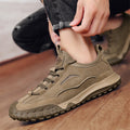 Bestselling safety shoes: 2026 new leather lightweight work shoes - steel toe-free, durable, and dirt-resistant construction site shoes for men