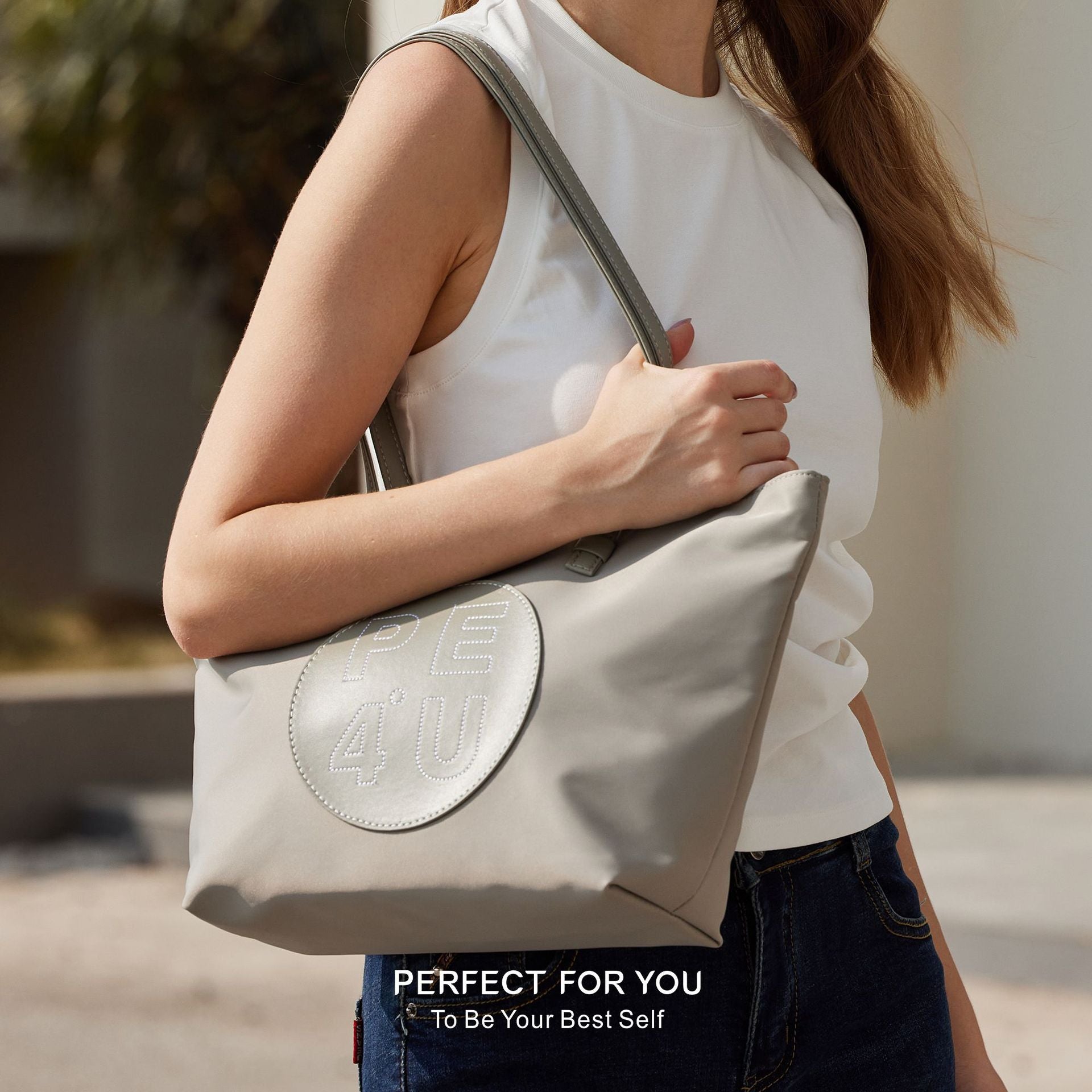 Cross-border Wesson women's tote large bag simple solid color messenger bag large capacity high sense shoulder armpit bag wholesale