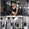 Waterproof gym magnetic water bottle bag outdoor multifunctional 5-piece strong magnetic attachment shoulder storage bag - direct from the factory