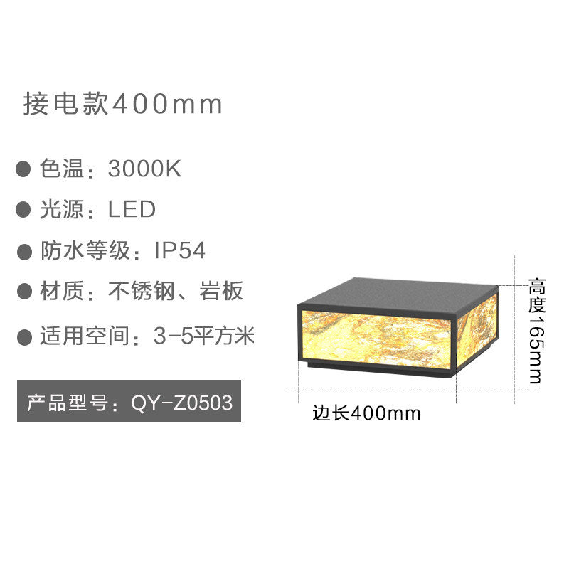 Solar lights, outdoor garden lights, landscape lights, waterproof lawn lights, solar column lights, wall lights, slate lights