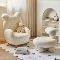 Kids sofa bear small sofa cute baby single cartoon seat mini lazy stool lambswool chair