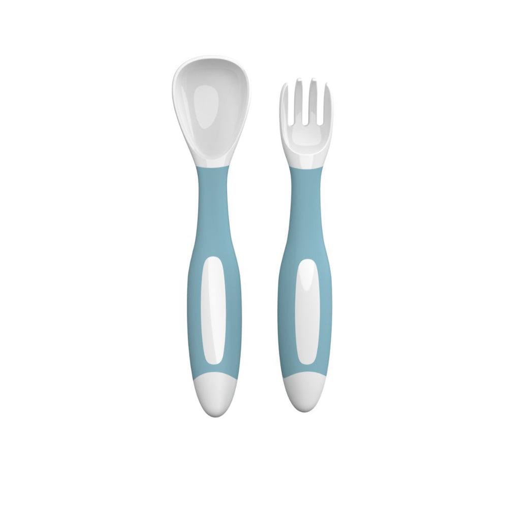 Silicone storage placemat kids bowl bendable twist fork spoon cutlery gift box set baby & toddler supplies complementary food
