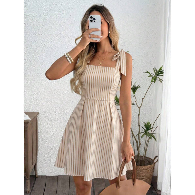 Amazon fashion sling short sling dress women's  summer new arrival vacation casual skirt
