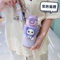 High-value, fun-themed kids' thermos: 316 stainless steel cartoon design, perfect for school, with straw for boys and girls