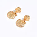 Wholesale resort-style earrings: european and american cross-border summer niche alloy stud earrings for women - exaggerated design starfish earrings