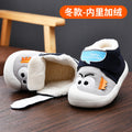Baby walking shoes for girls, autumn/winter infant shoes, toddler shoes (0-1-2 years), soft sole fleece-lined cotton shoes, baby boy shoes