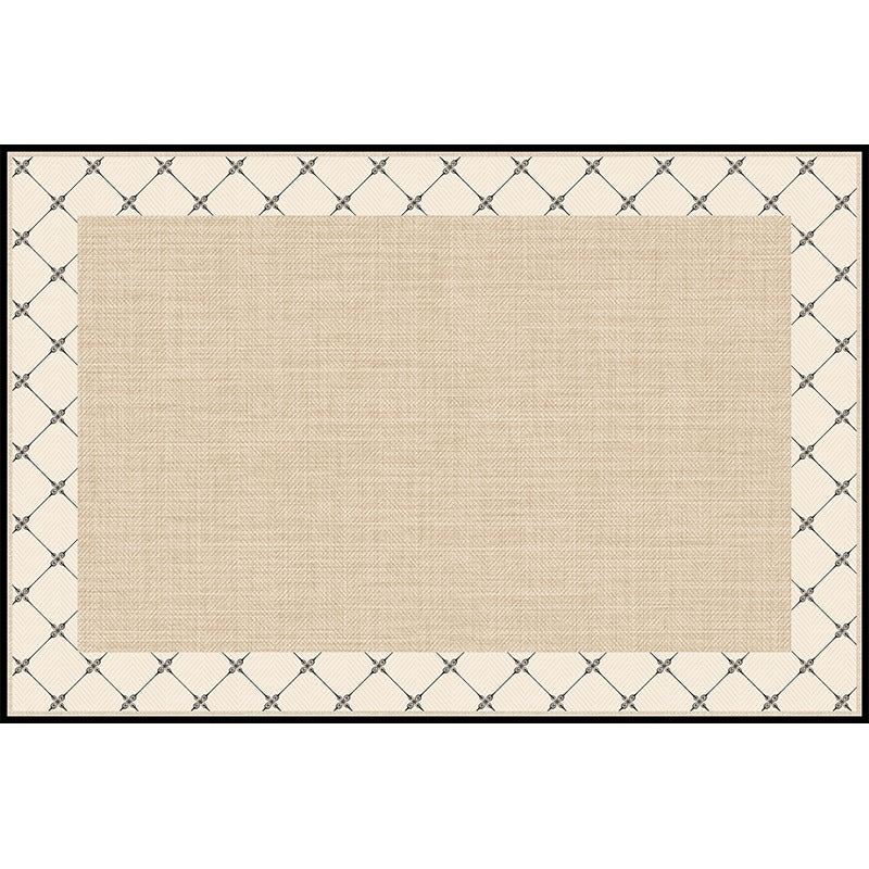 Distributed carpet living room no-wash and wipeable  new style medieval style waterproof floor mat bedside bedroom room no maintenance