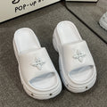 Thick sole star slippers for women summer outwearthick sole shit feeling 2025new arrivalsummer popular beach sandals