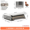 2.4m boss desk+ 2.4m file cabinet+chair