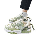 Men's shoes 2025 new winter versatile niche original casual flat shoes athletic thick sole height increasing bread style trendy shoes
