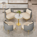 Hotel lobby popular casual sofa beauty salon business reception negotiation table and chairs cafe one table and four chairs slate