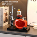 Good luck and turn the key storage ornaments for the entrance hall, high-end creative living room home decoration, housewarming gift