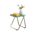 Transparent foldable small coffee table casualfor homecasual sofa corner table balcony small table scandinavianaccessible luxury bedroom side table