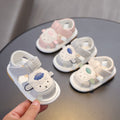 summer new arrivals: all-over soft-soled sandals for infants and toddlers (0-1-2 years) - boys' and girls' first walker sandals with squeaker feature
