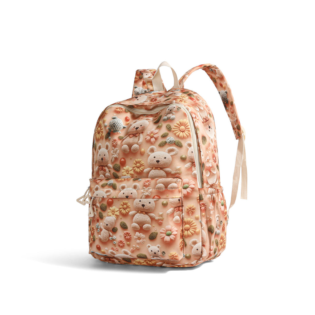 Cross-border new 2025 high-value backpack 3D printing cartoon primary and secondary school student schoolbag large-capacity lightweight backpack