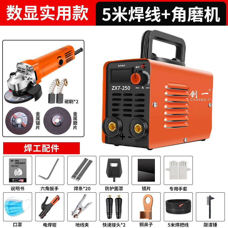 Chuangyi industrial grade welding machine 380v high power 220v for home dual voltage intelligent special stainless steel welding king