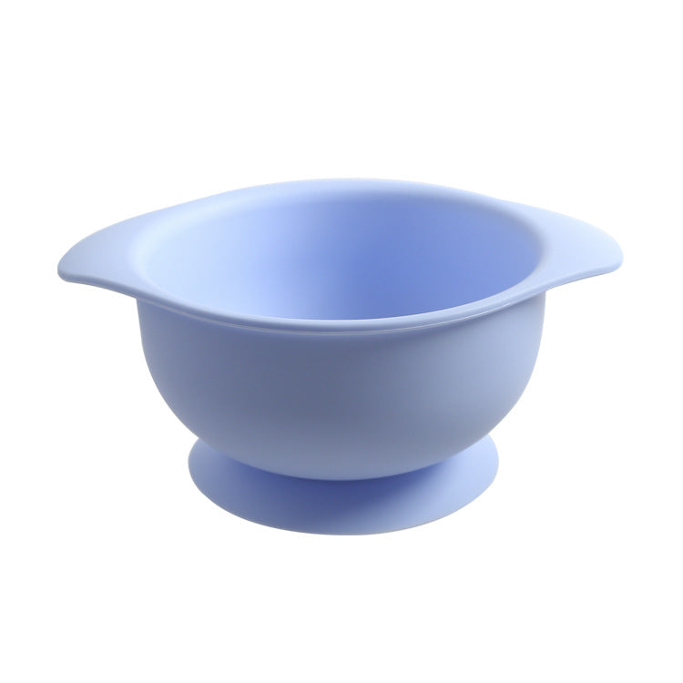 Baby tableware kids bowl food grade silicone suction cup bowl anti-fall food supplement bowl snack bowl suction cup anti-fall