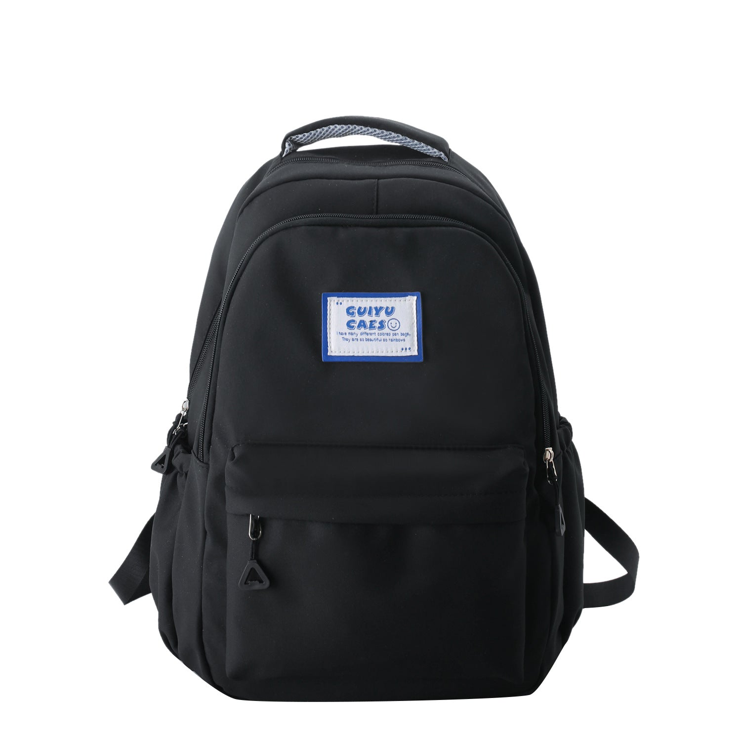 Student schoolbag female junior high school student 2025 new nylon material female college student adolescent male backpack